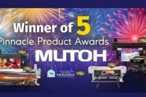Mutoh bags five Printing United Pinnacle 2022 Awards
