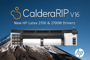 Caldera announces RIP V16 compatibility with new HP Latex printers