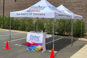 Fisher Textiles launches dye-sublimation printable canopy tent fabric