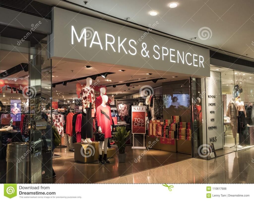 hong kong february m s store marks spencer specializes selling clothing luxury food products pro 110617688