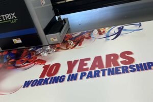 InkTec and Brett Martin mark 10 years of collaboration