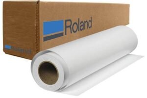 Roland gloss calendered vinyl leaves no residue