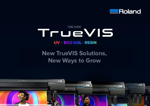 Read more about the article Roland DG to reveal brand new TrueVIS Series at SDUK 2023