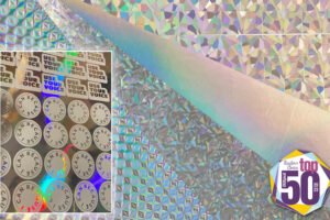 Flexcon launches new holographic metallised vinyl films for specialty applications