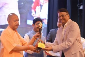 Colorjet Group awarded by UP CM Yogi Adityanath