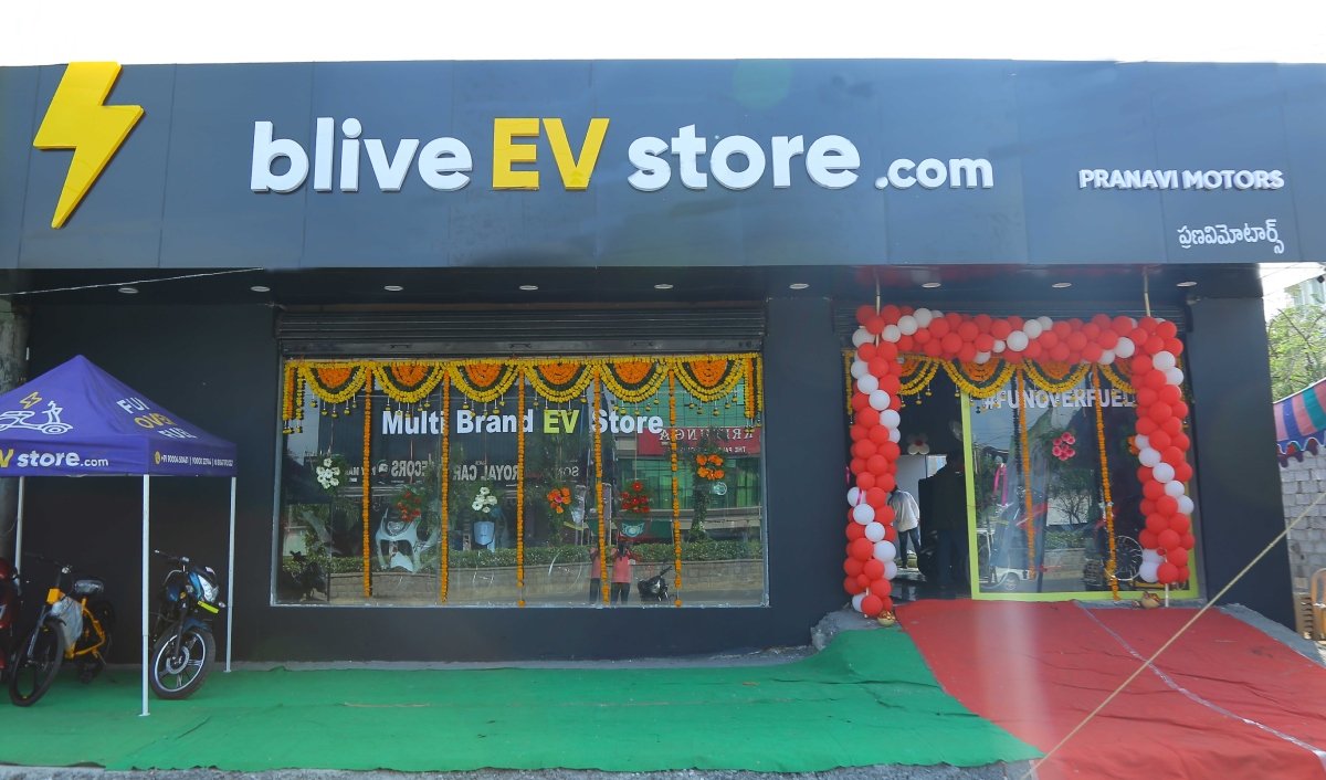 You are currently viewing BLive opens new multi-brand EV store in Telangana