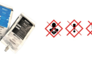 Mutoh inks tested for free VOC and odour emissions