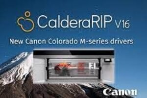 Caldera announces driver compatibility with Canon Colorado M-Series