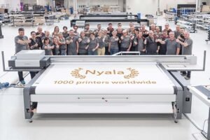 swissQprint sells 1000th Nyala flatbed printer