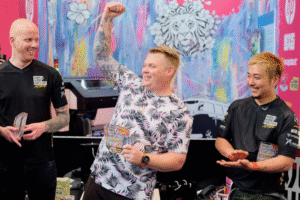 Simon Manley Jokumsen form Denmark crowned World Wrap Master 2023