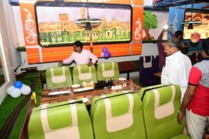 Platform 65 restaurant opens at Vizianagaram in AP