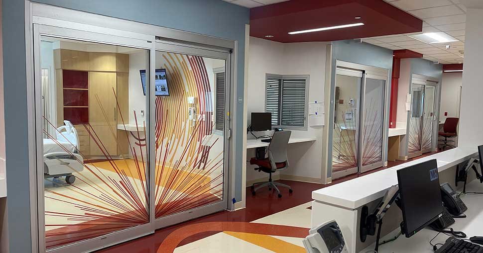 Read more about the article Door and window graphics give new outlook to Miami children hospital