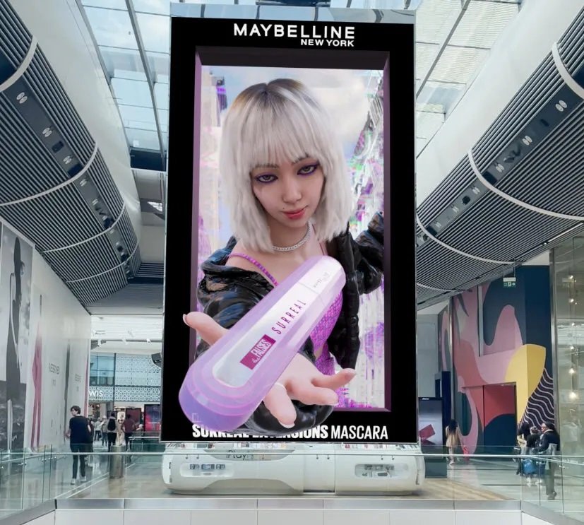 Read more about the article World’s biggest 3D OOH campaign from Maybelline