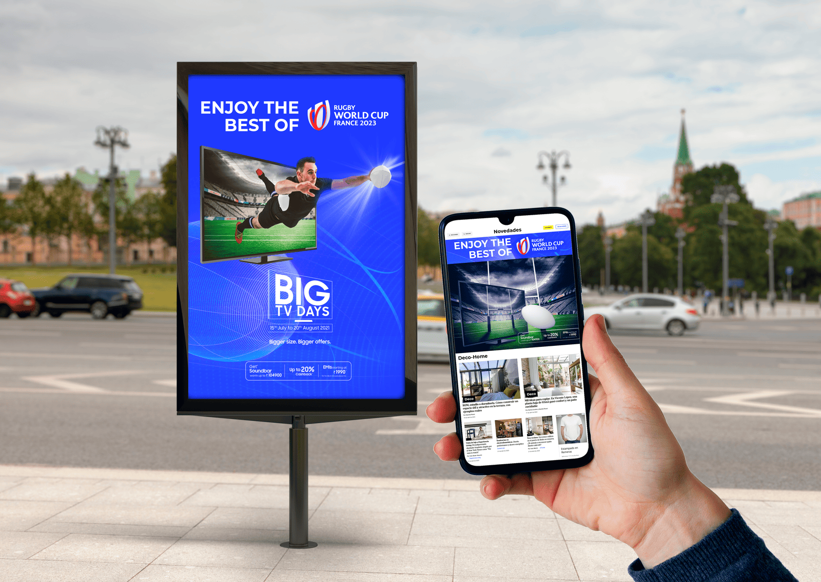 You are currently viewing Mobile OOH strategy for the Rugby World Cup 2023