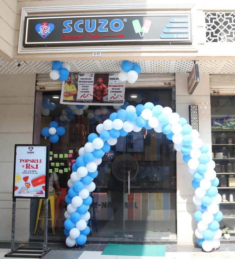 You are currently viewing Dessert cafe Scuzo Ice ‘O’ Magic unveils new outlet in Gurugram