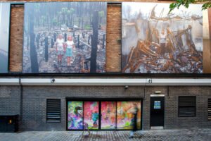 Sohos streets in UK turn into reusable gallery