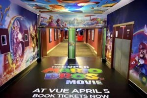UFabrik textile media superbly promotes ‘Super Mario Bros’ movie
