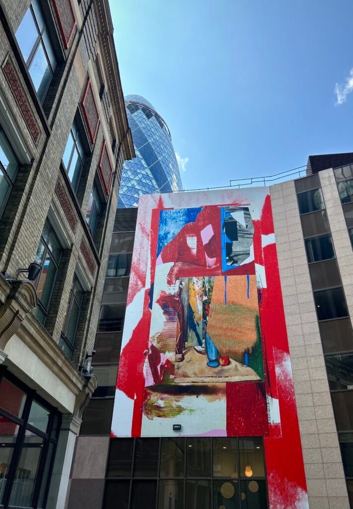 Vibrant mural of MacroArt 2