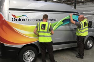 Metamark wrapping media and film enhance vehicle promotional tactics