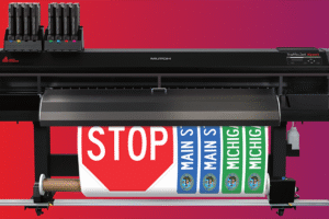 Mutoh & Avery Dennison tie up for new TrafficJet Xpert road-sign printer