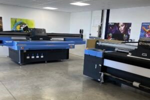 ColorJet LED UV printers installed at demo suite of Lancashire distributor