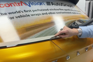 ContraVision launches new perforated window film