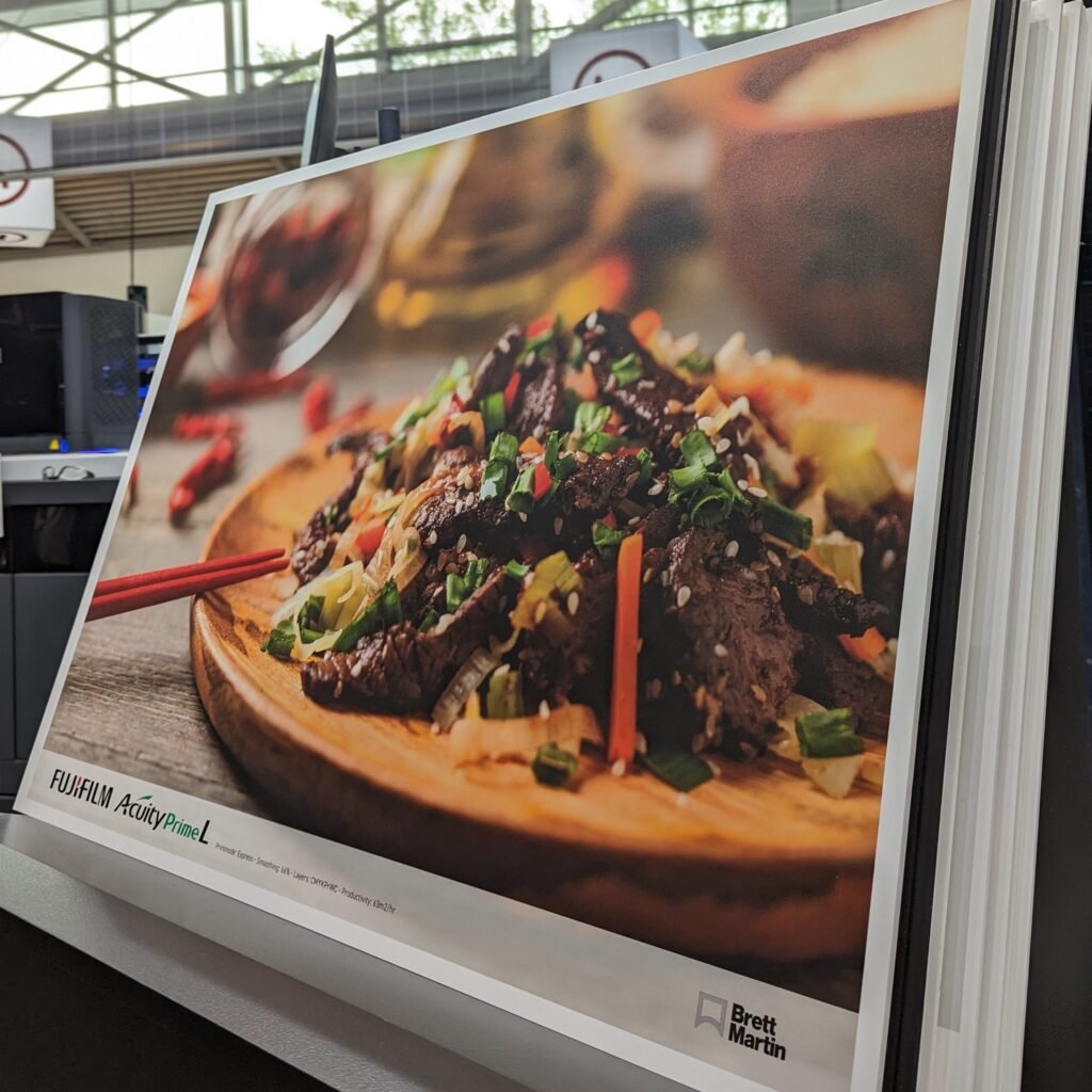 Foamalux printed sample