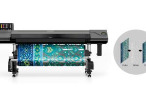 Upgraded Roland printer/cutters can print three layers in ink simultaneously