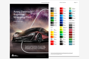 Avery Dennison 2023 Celestial Satins colour collection signifies latest in automotive colour trends