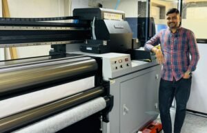 Haresh Rawat with HandTop HTL 3200