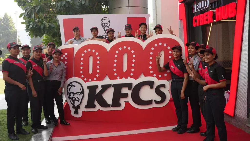 KFC Launches 1000th Restaurant in India Image