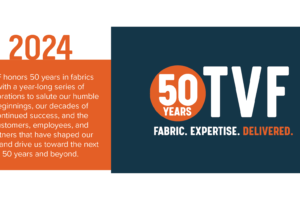 TVF celebrates 50 Years in Fabric