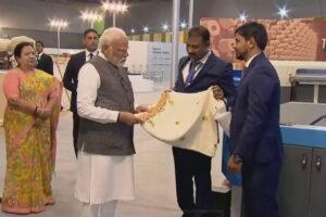 PM Modi applauds ColorJet’s ‘Made in India’ technological advancement at BHARAT TEX 2024