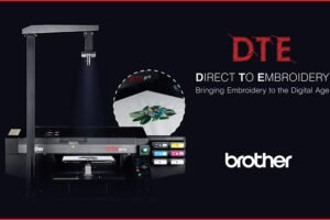 Brother introduces DTE (Direct-to-Embroidery)