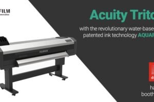 FUJIFILM introduces Acuity Triton with AQUAFUZE ink at drupa 2024