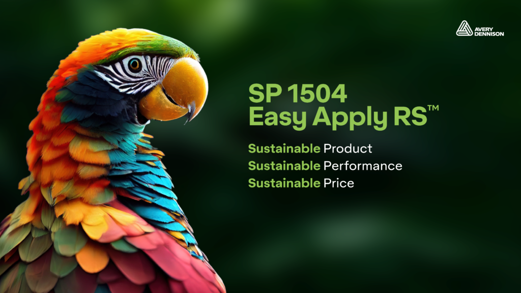 image Avery Dennison to unveil eco friendly SP 1504 solution