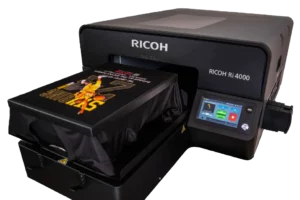 RICOH develops DTG printer with separate print stations
