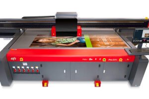 EFI launches new flatbed & hybrid printers and new inks