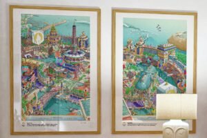 Hahnemühle Hemp paper plays winning role in creating official premium posters at Paris 2024 Olympics