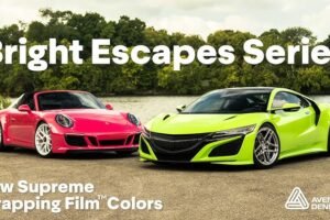 Avery Dennison releases ‘Bright Escapes’ Supreme Wrapping Film colours