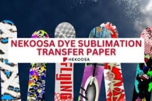 Nekoosa dye sublimation transfer paper designed for water-based ink systems