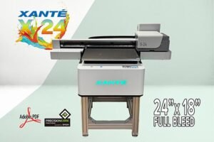 XANTE introduces new X-24 flatbed UV printer