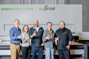 swissQprint marks installation of 2000th Nayla printer