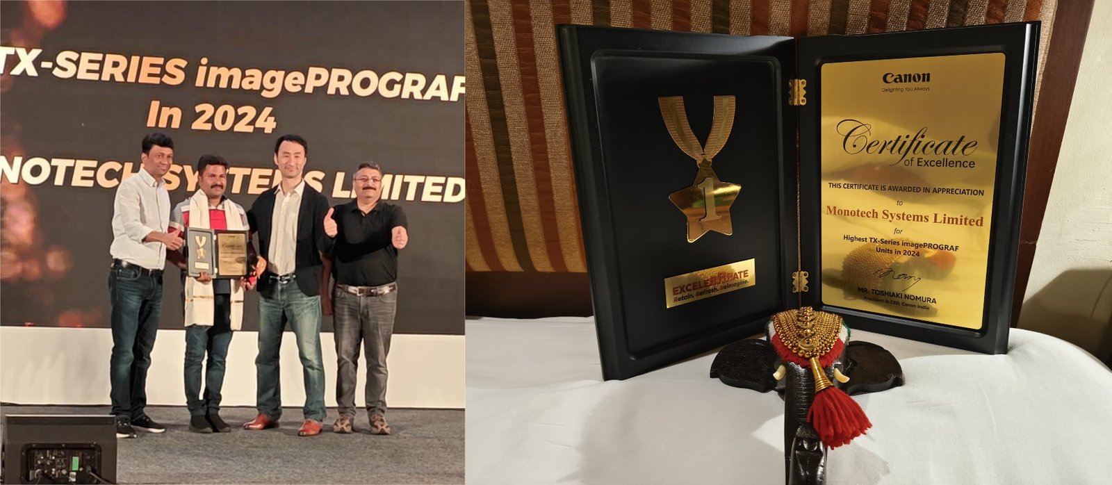 Read more about the article Monotech Systems awarded as highest seller of Canon TX-Series in 2024