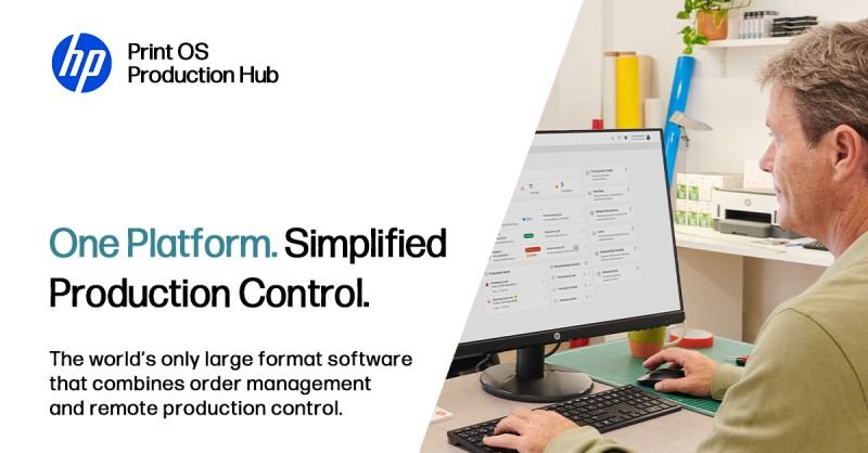 Read more about the article New HP PrintOS Production Hub offers true ‘remote’ control for large-format printers