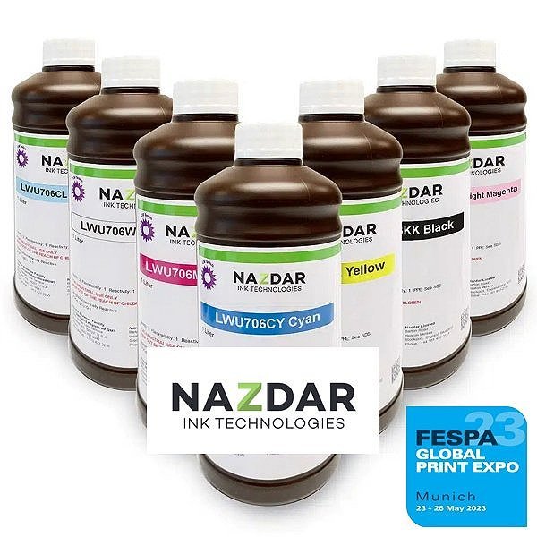 Read more about the article Nazdar to present ink solutions at FESPA Global Print Expo 2025