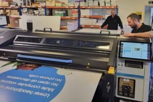 UK’s first HP Latex R530W installed at London’s DCS