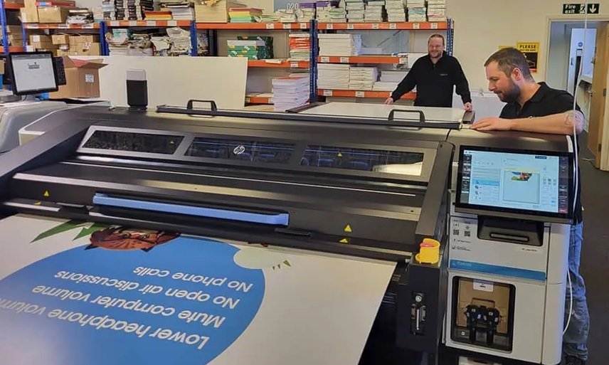 UKs first HP Latex R530W