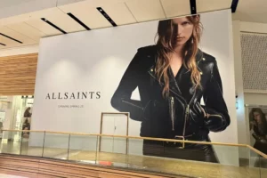 Drytac Polar Smooth Air chosen for creating stunning graphics of AllSaints stores