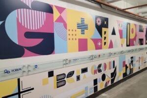 Students in Canada create amazing wall murals with Drytac film